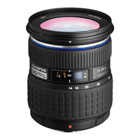 OLYMPUS Lens 14-54mm f2.8-3.5 Zuiko Digital Instructions Manual