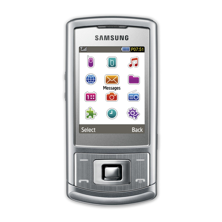 Samsung S3500C Manuals