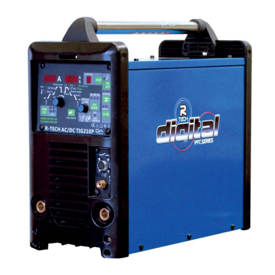 R-Tech TIG 210 AC/DC Operating Instructions Manual