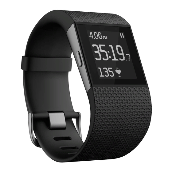 Fitbit Zip Surge Product Manual