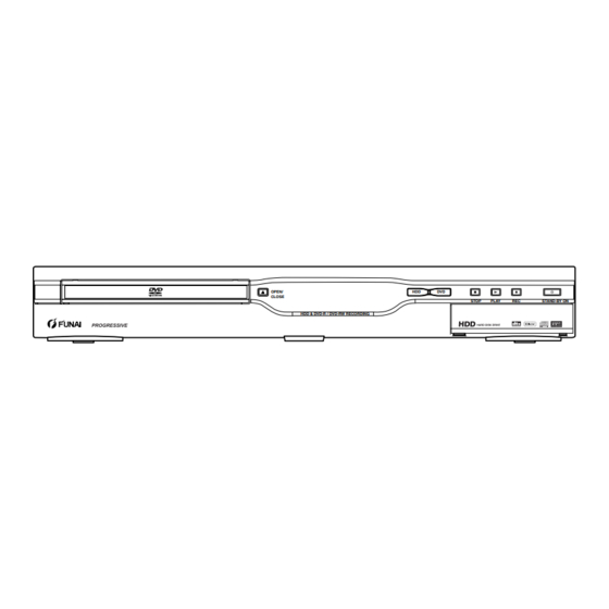 FUNAI HD-B2735 Owner's Manual