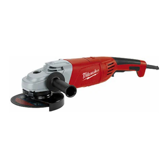Milwaukee AG 21-180 E Instructions For Use Manual