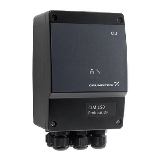 Grundfos CIM 150 PROFIBUS DP Functional Profile And User Manual