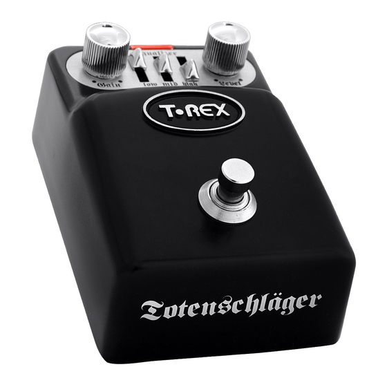 T-Rex ToneBug Totenschläger User Manual