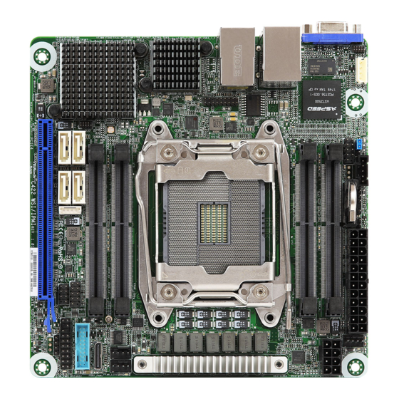ASROCK Rack C422 WSI/IPMI User Manual