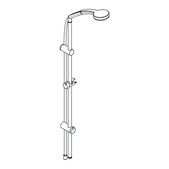 Hans Grohe Croma 100 Multi/Unica‘Reno Lift Set 27791000 Instruction Manual