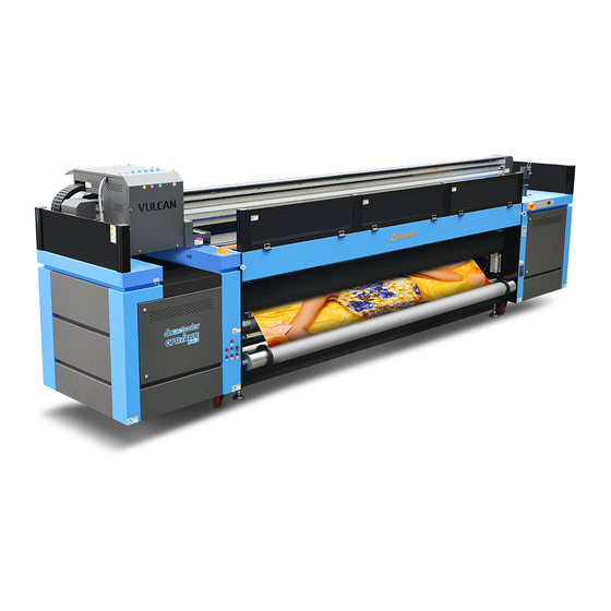 Colorjet Vulcan Series Installation And Troubleshoot Manual