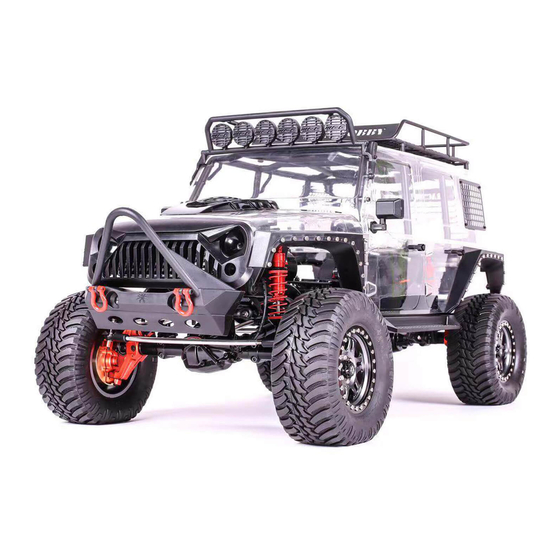 Traction Hobby Founder II Off-Road Performance Instruction Manual
