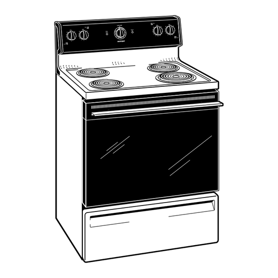 Hotpoint RB525BH Dimension Manual