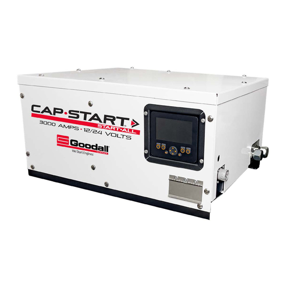 User Manuals: Vanair Goodall CAP-START Starting System