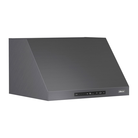 Dacor DHD-D 20C/DA Series Installation Instructions