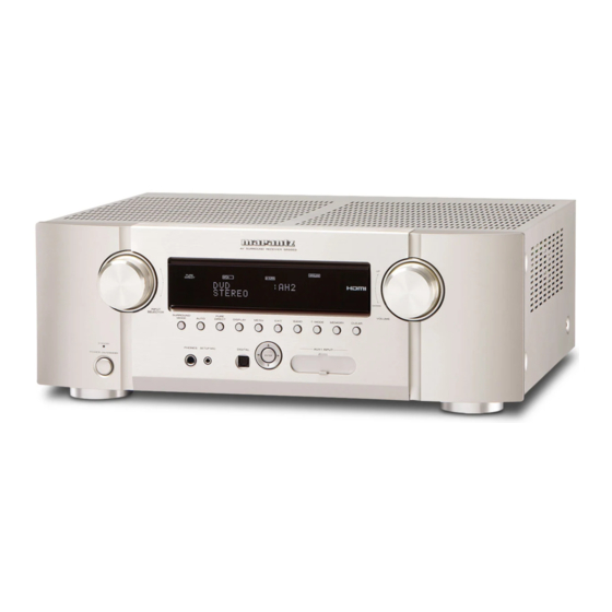 MARANTZ SR5003 USER MANUAL Pdf Download | ManualsLib