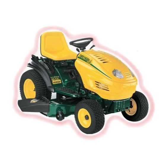 MTD Garden Tractors User Manual