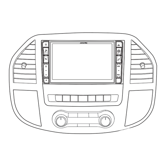 Alpine X800D-V447 Manuals