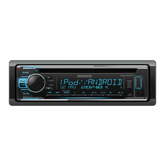Kenwood KDC-1020U Instruction Manual
