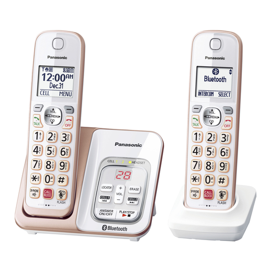 Panasonic Link2Cell KX-TGD864 Operating Instructions Manual