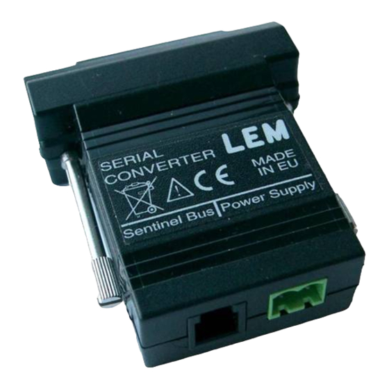 LEM Sentinel 2 User Manual