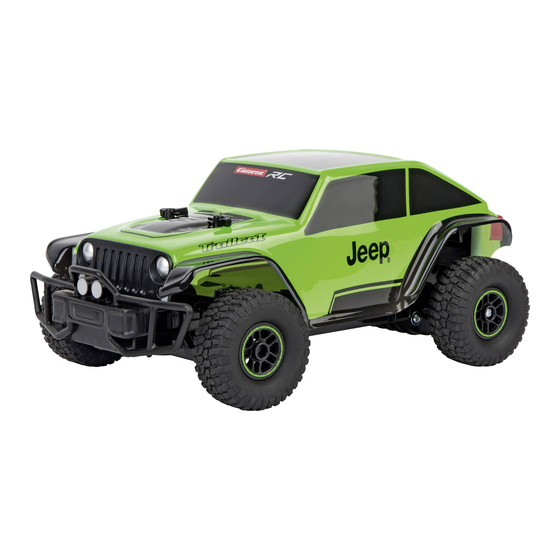 Carrera RC RC Power Jeep Trailcat Assembly And Operating Instructions Manual
