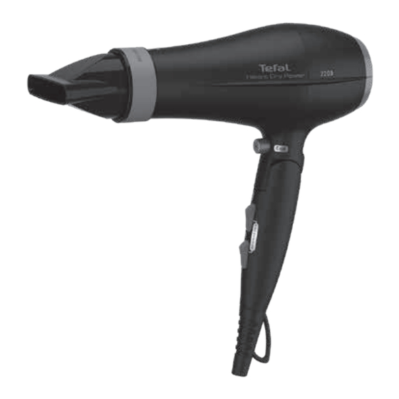 TEFAL Instant Dry Power Instructions