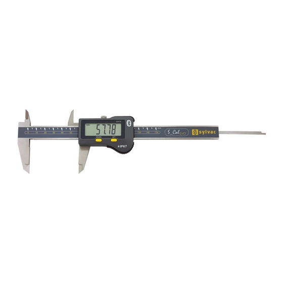 Sylvac S Cal EVO Standard Instructions