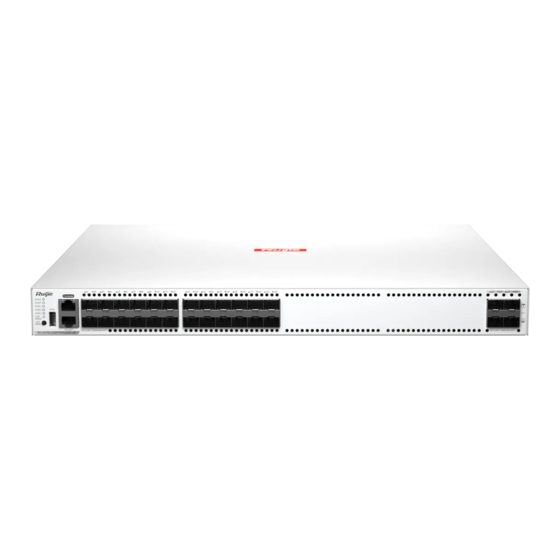 Ruijie RG-S5750-DP Series Hardware  Installation And Reference Manual