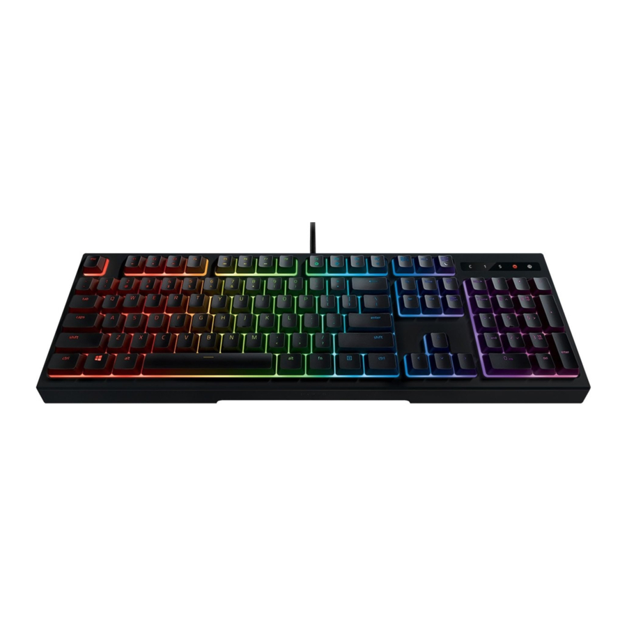 RAZER ORNATA CHROMA Manual