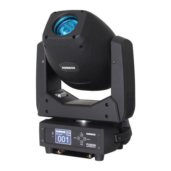 Equinox Systems Fusion 200 Zoom Spot User Manual