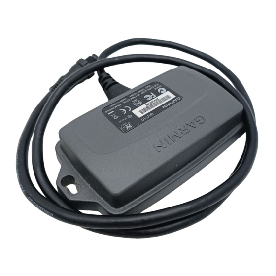 Garmin GNT 10 Installation Instructions