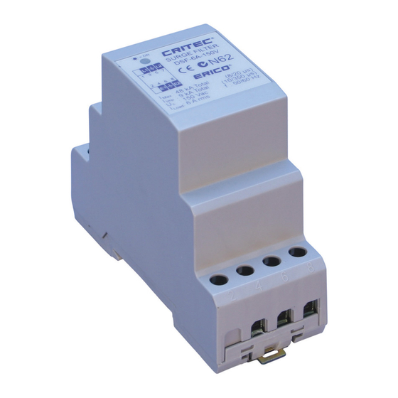 ERICO DSF-6A-30V Installation Instructions