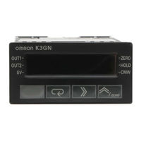 Omron K3GN Series Instructions Manual