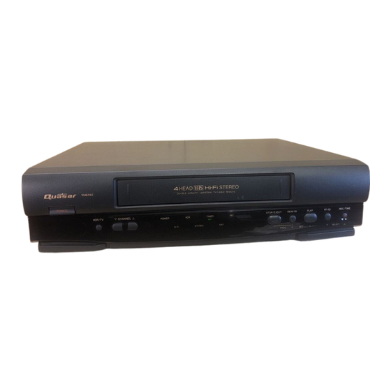 Quasar VHQ-750 User Manual