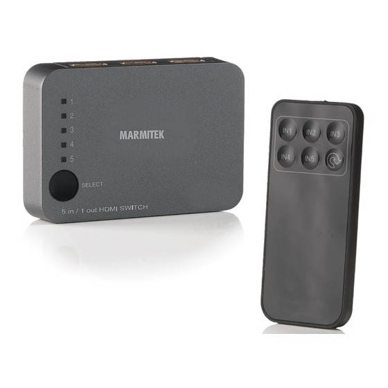 Marmitek Connect 350 UHD 2.0 User Manual