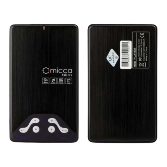 Micca Slim User Manual