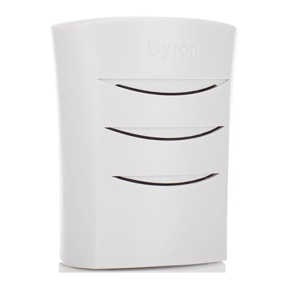 Byron BY102 Wireless Doorbell Manuals