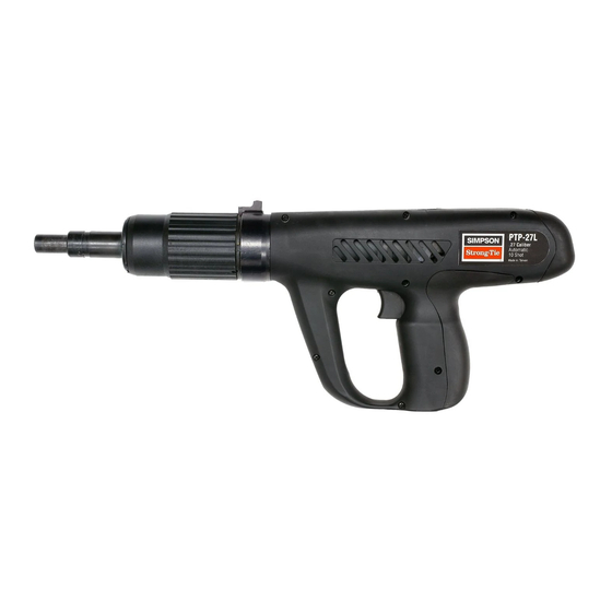 Simpson PTP-27L Operator's Manual