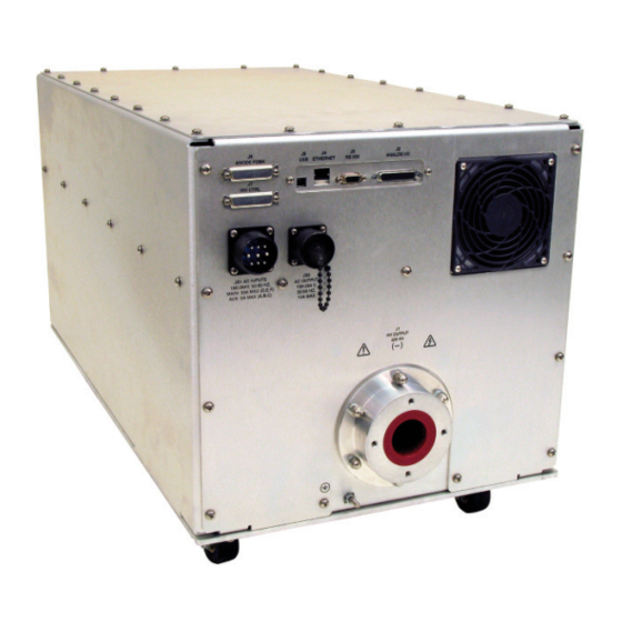 Spellman XRV160*1800 Manuals