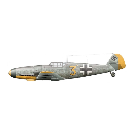SIG MESSERSCHMITT Bf-109 Assembly Manual