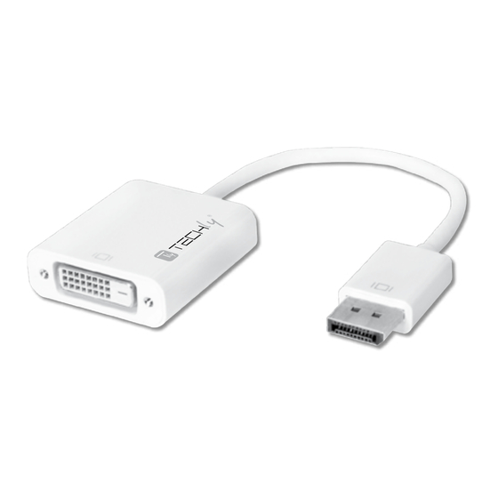 Techly IADAP DP-DVIF2 User Manual
