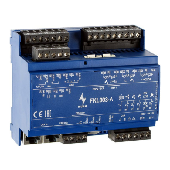 WURM FKL003-A Product Information