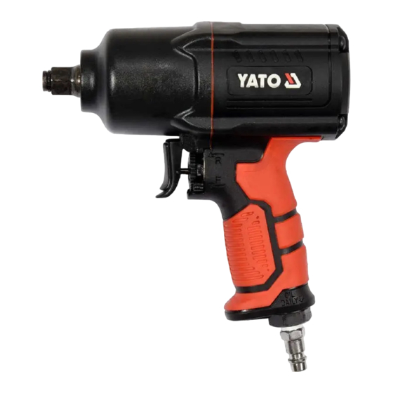 YATO YT-09544 Pneumatic Impact Wrench Manuals