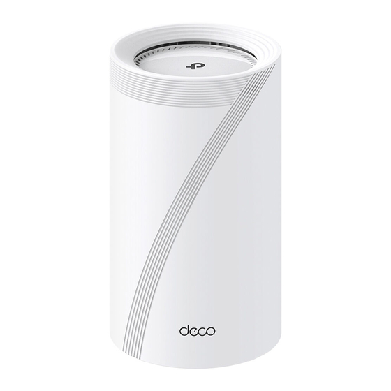 TP-Link Deco BE95 User Manual