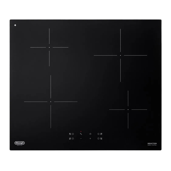 User Manuals: DeLonghi DPIN 60 Induction Hob