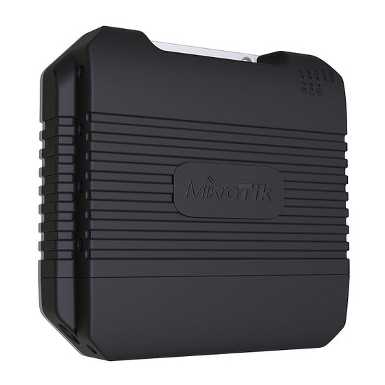 MikroTik RBLtAP-2HnD Quick Manual