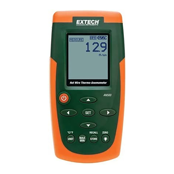 Extech Instruments AN500 User Manual
