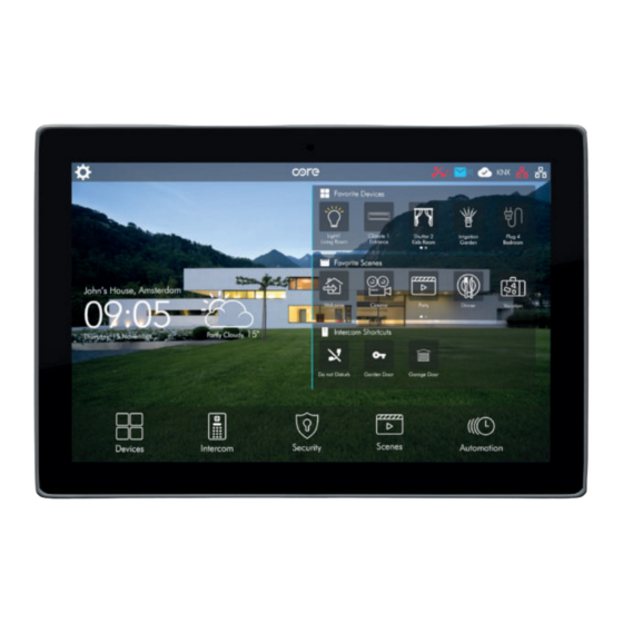 Core ECLIPSE CR-TS-07-BSC Quick Start Manual