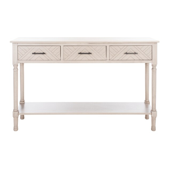 Safavieh Furniture Peyton CNS5705 Quick Start Manual