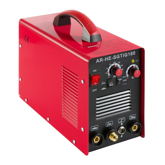 AREBOS AR-HE-SGTIG180 Manuals