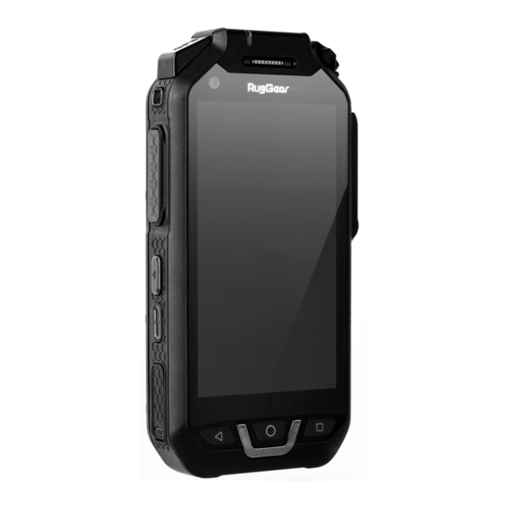RugGear RG750 Short Manual