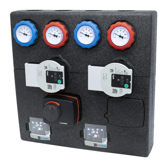 ESBE DxA100 Series Quick Start Manual