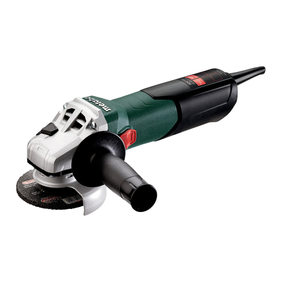 Metabo WP 9-100 Original Instructions Manual